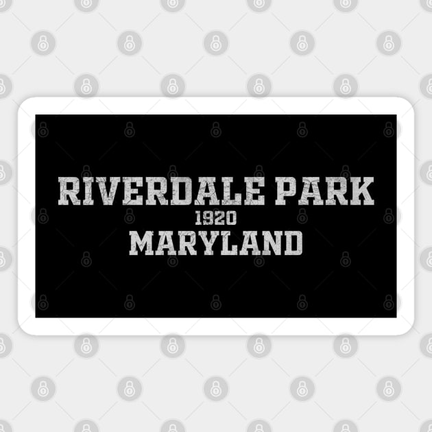 Riverdale Park Maryland Magnet by RAADesigns